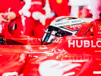 Raikkonen given penalty for Bottas clash