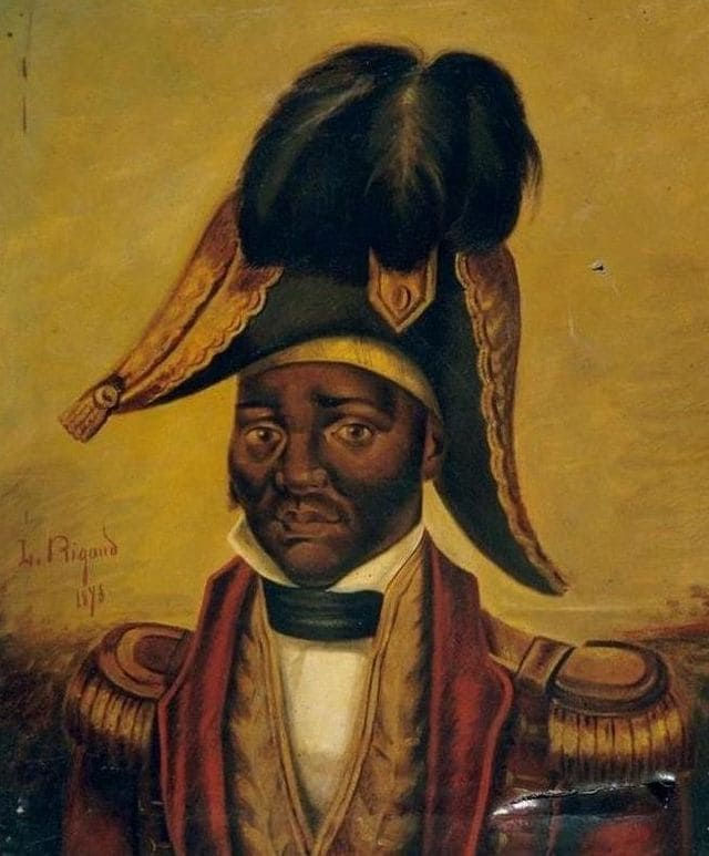Louis Rigaud, English: Jean Jacques Dessalines, president and then emperor of Haiti, 1878, Institute of the Black World 21st Century