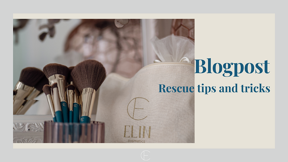 Rescue tips en tricks voor op jouw huwelijksdag