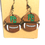 Thumbnail: Hand painted Team Logo Earrings