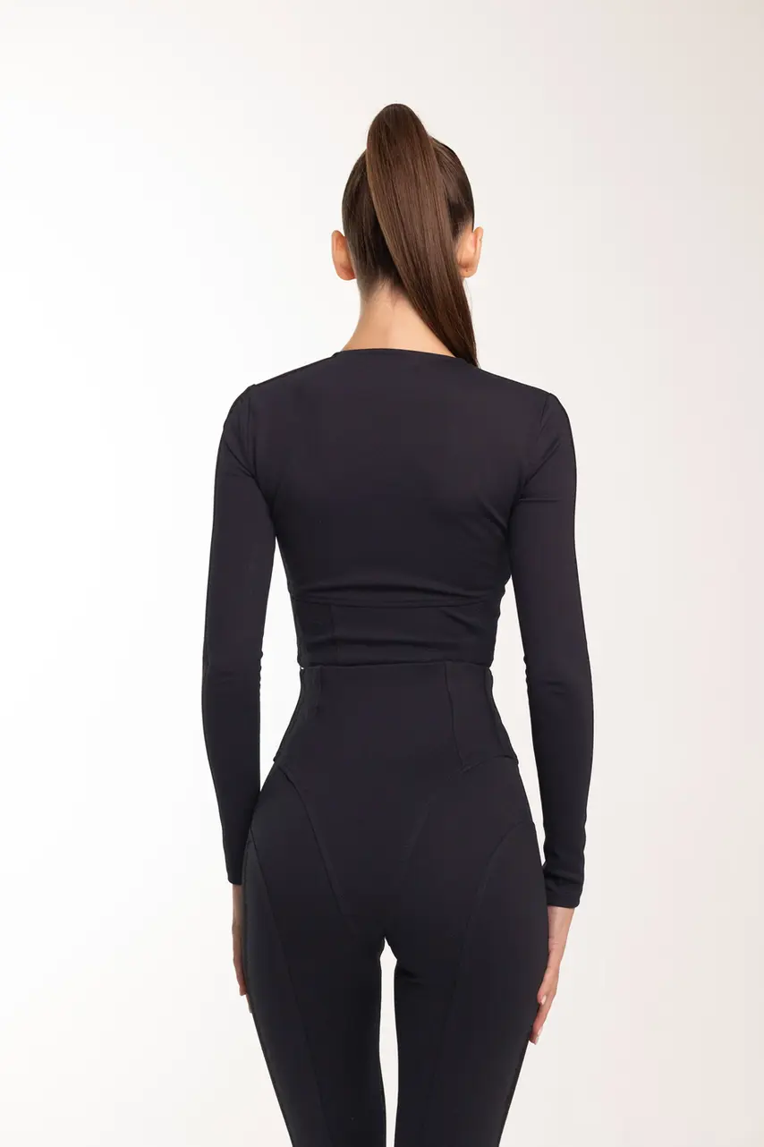 Jersey Crop Longsleeve Shapy