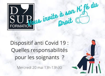 30 minutes pour comprendre les enjeux et les responsabilités juridiques pour les soignants