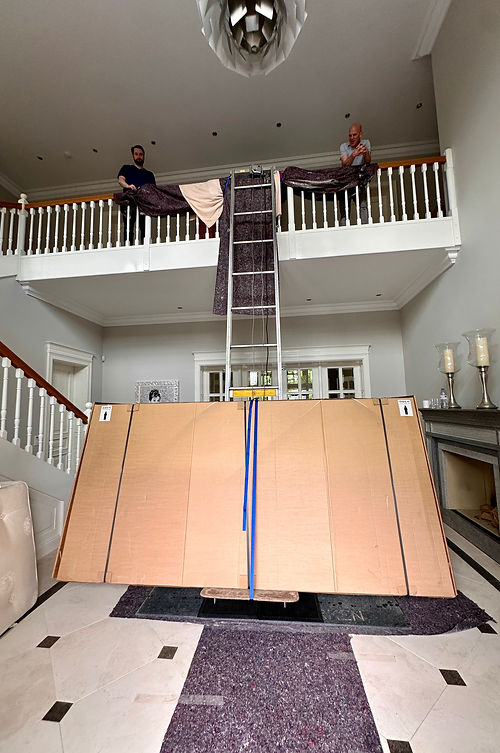 otterstein-schlafsysteme.de_Bettransport mittels Lift im Haus