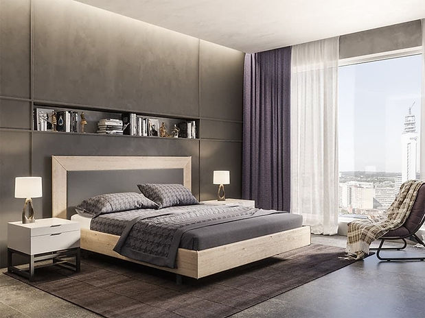 otterstein-schlafsysteme.de_dekobild-Bett im Wohnzimmer