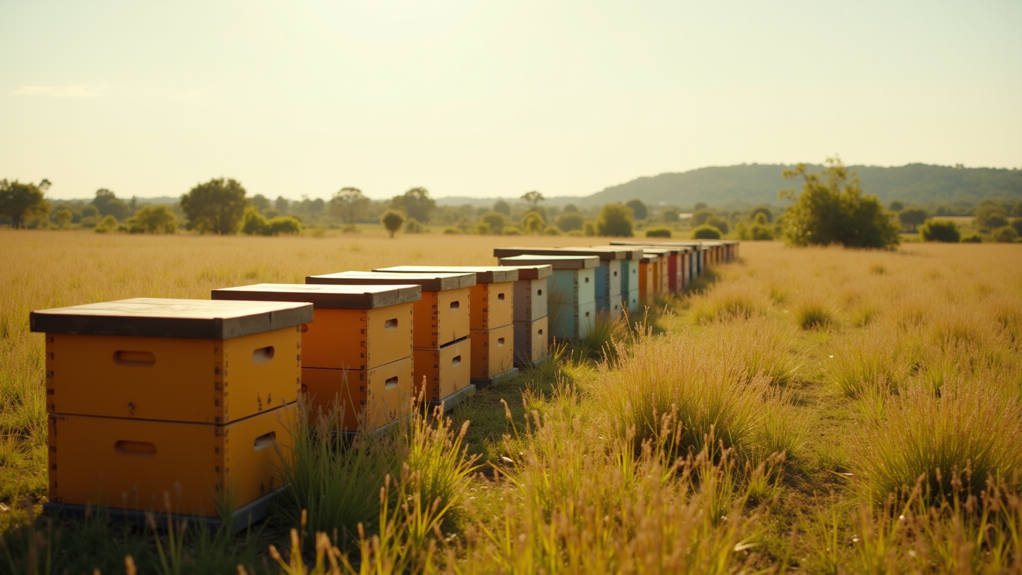 Fazenda de Apicultura ~ Criação de Abelhas