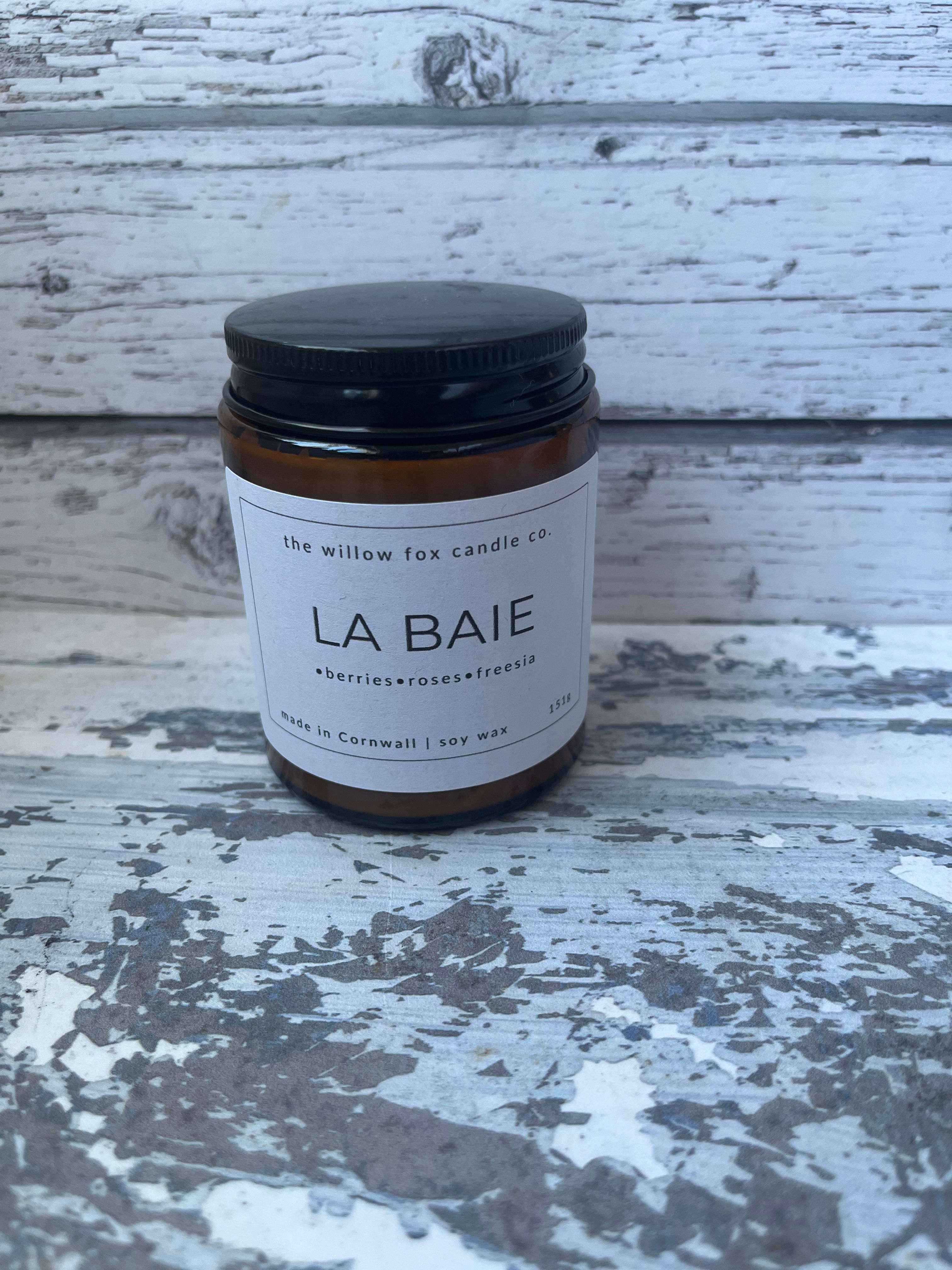 la baie soy candle
