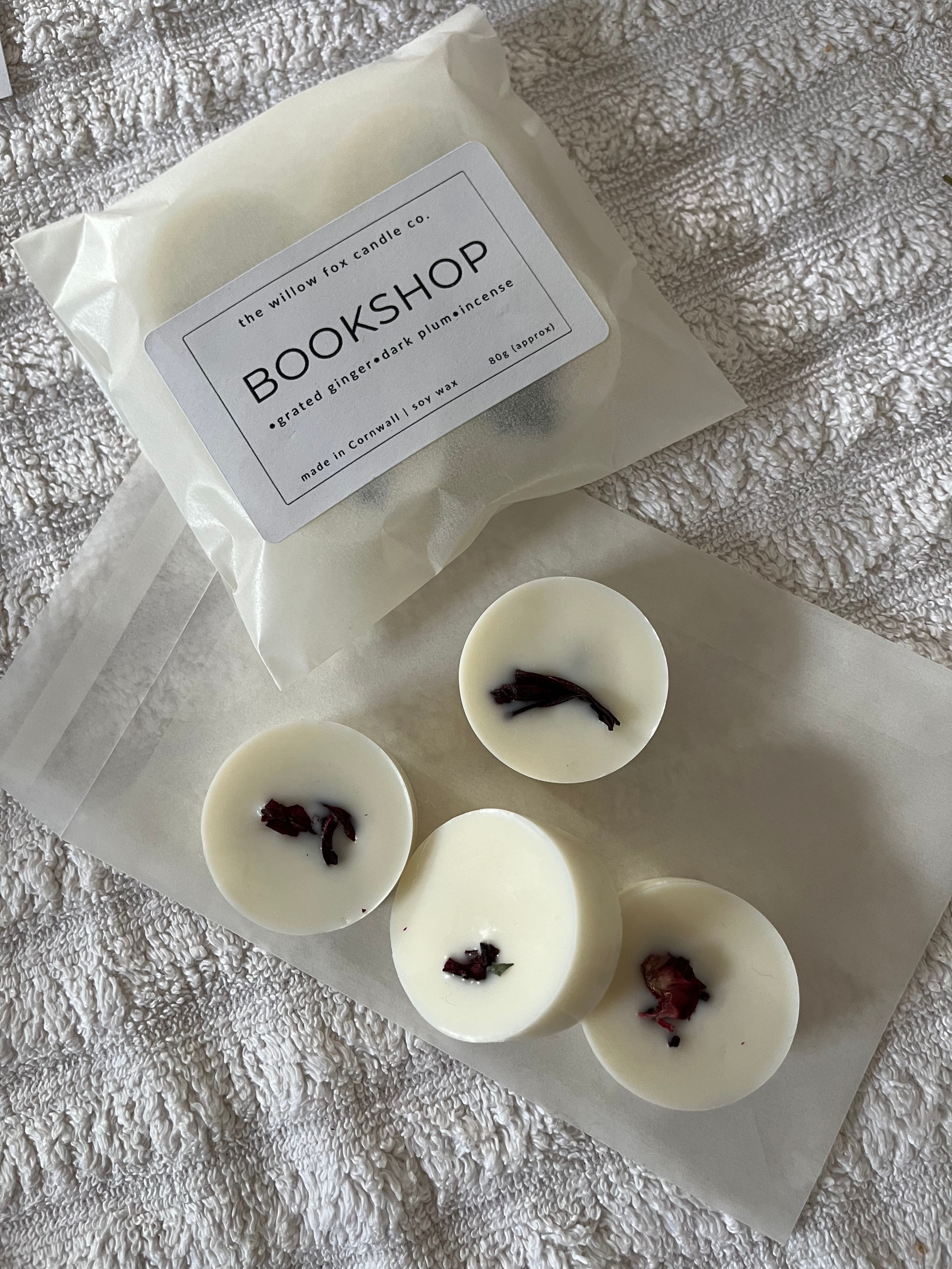 bookshop wax melts