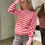 Thumbnail: Pull stripe roze/rood