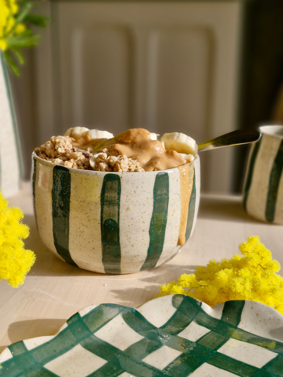Miniature : Tasse, bol, assiette, pichet * Collection Stella