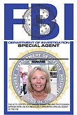 FBI ID card station