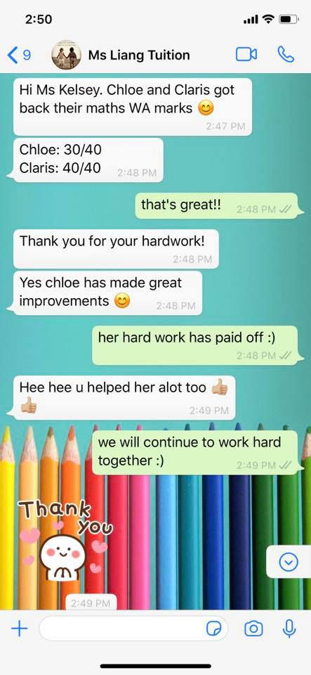 Congratulations! - Chloe Ng (P5), Claris Ng (P3)