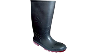BOTA INDUSTRIAL DUNLOP NEGRA