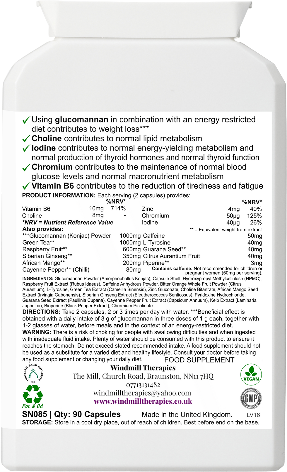 Herbal Slimming Supplement