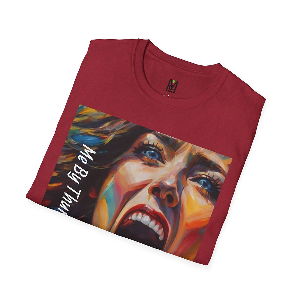 Thumbnail: Scream Unisex T-Shirt - Fed Up with Your Week Design