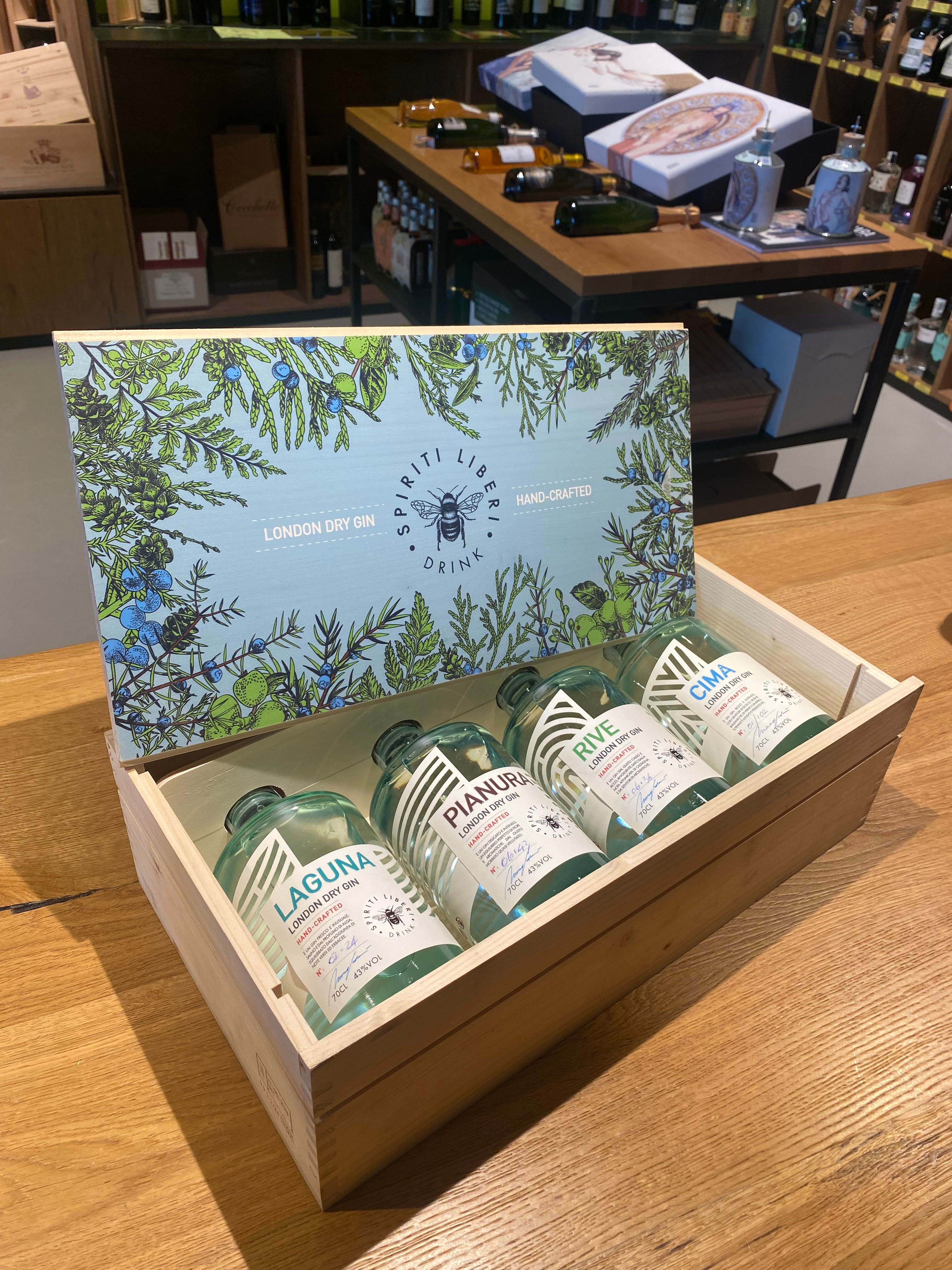 Cofanetto "Spiriti Liberi" - I 4 Gin del Territorio