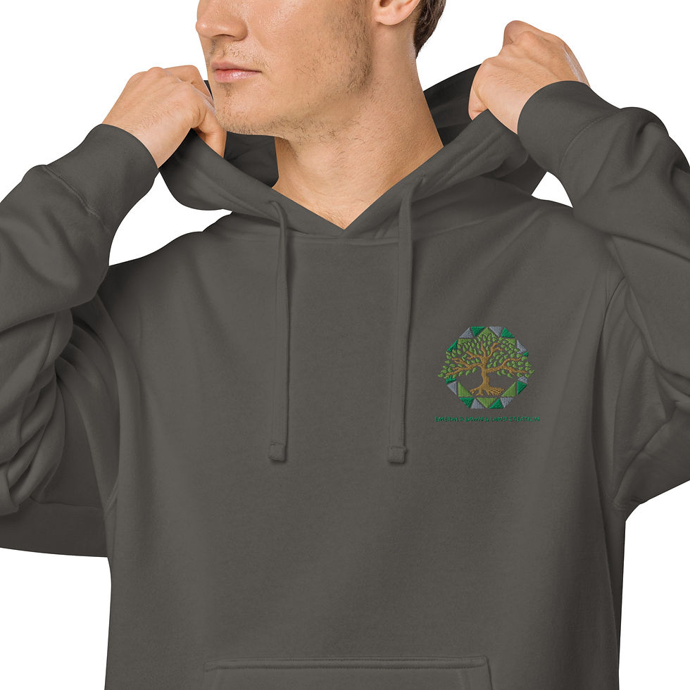 Thumbnail: Unisex pigment-dyed hoodie