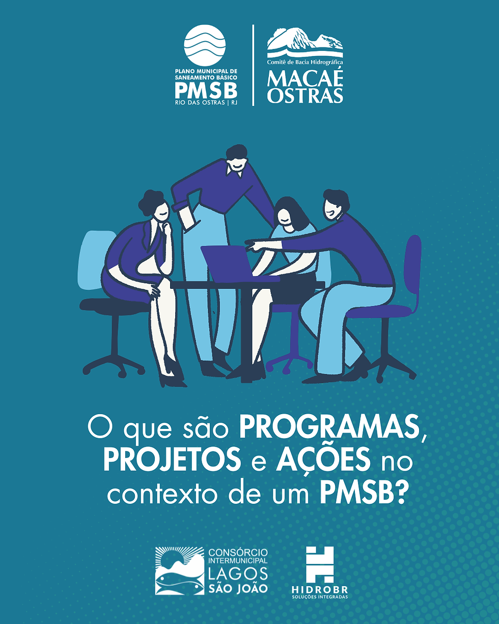 Programas, Projetos e Ações: como o PMSBRO transforma o planejamento em soluções para o saneamento?