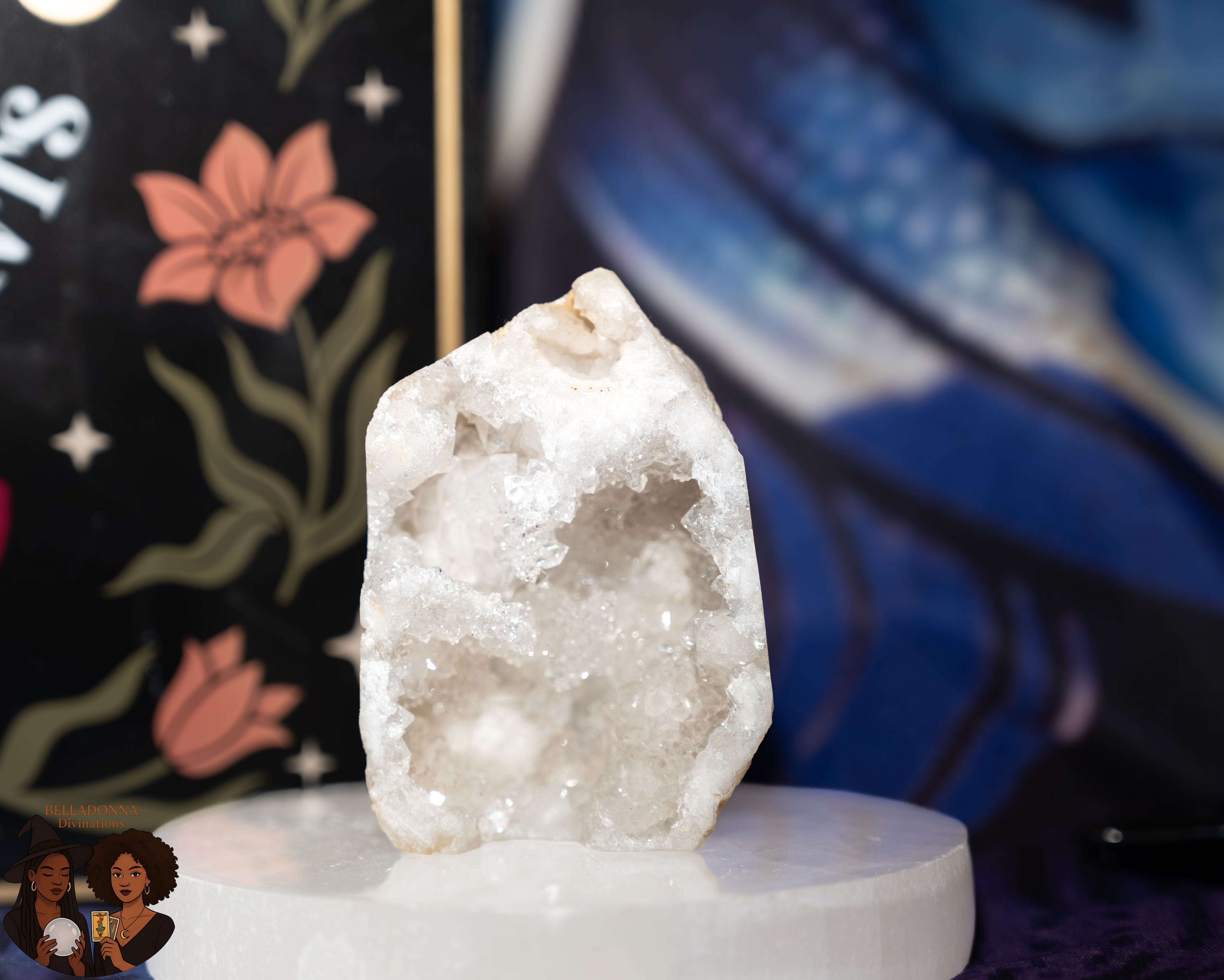 Moroccan Quartz Geode Tower