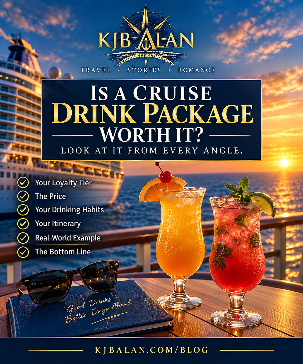 Is the Drink Package Worth It? Look at It From Every Angle