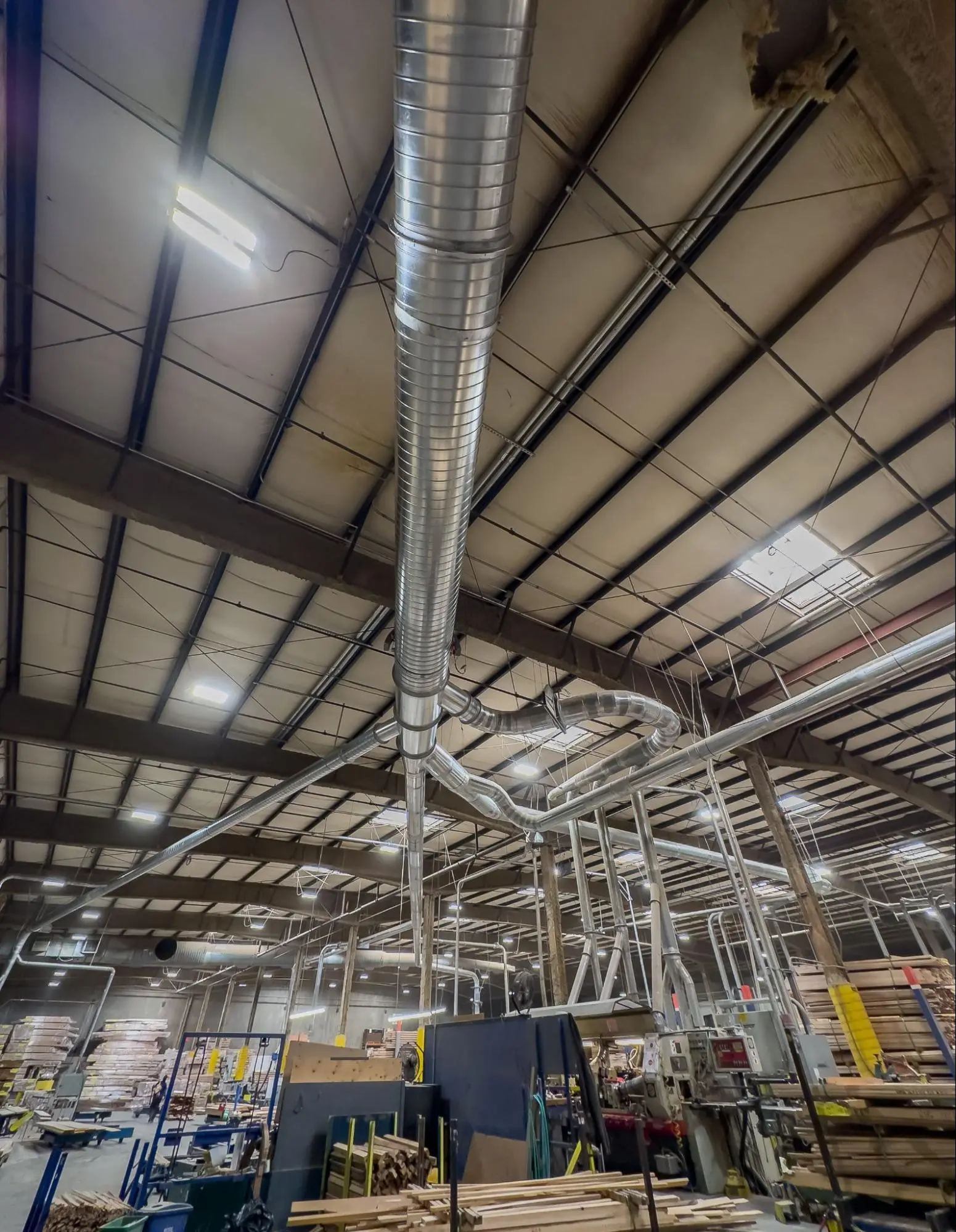 New duct system was installed for System #3