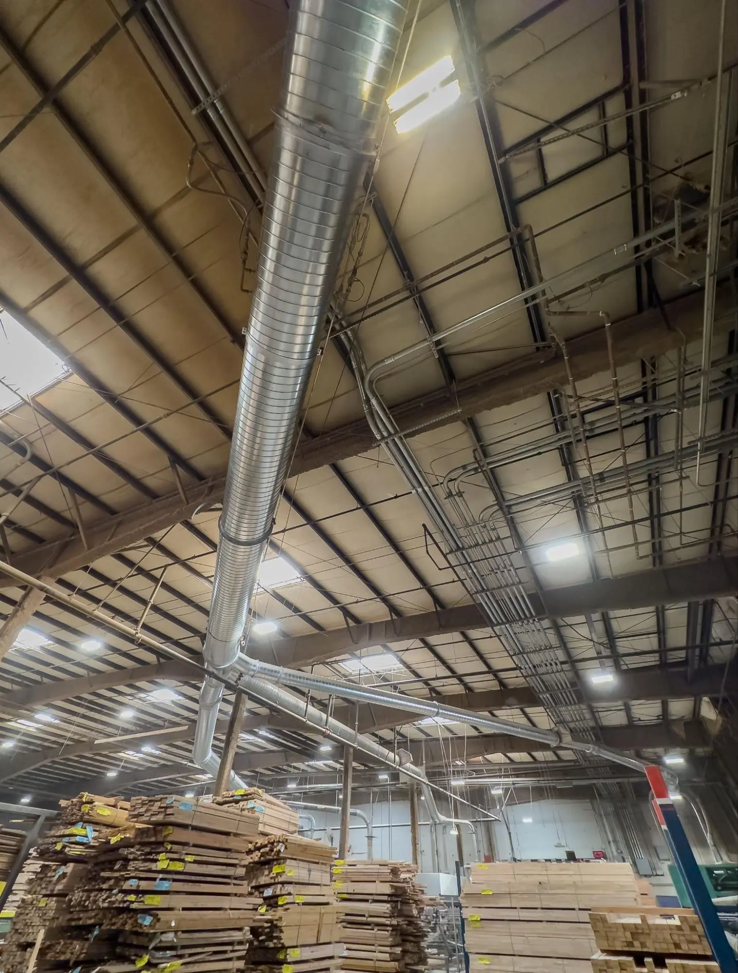 New duct system was installed for System #2