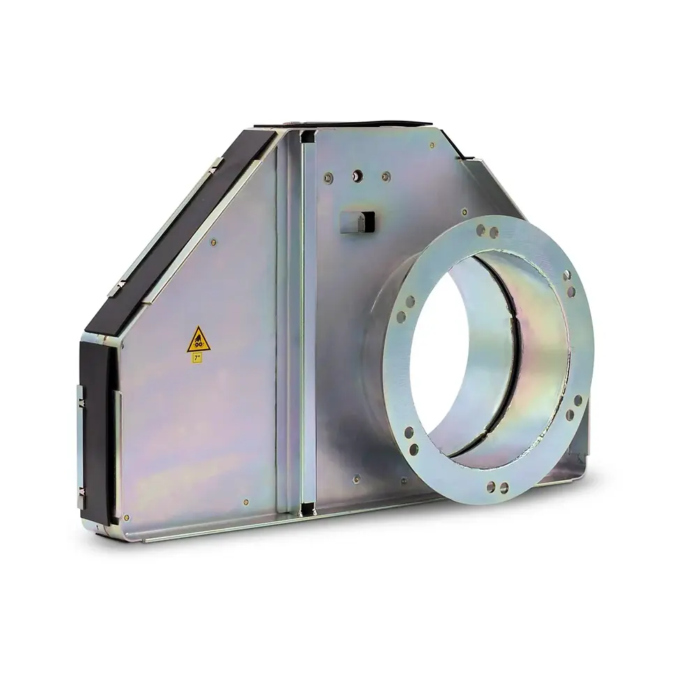 Thumbnail: 7" Metal Blast Gate Body for Dust Collection & Fume Extraction