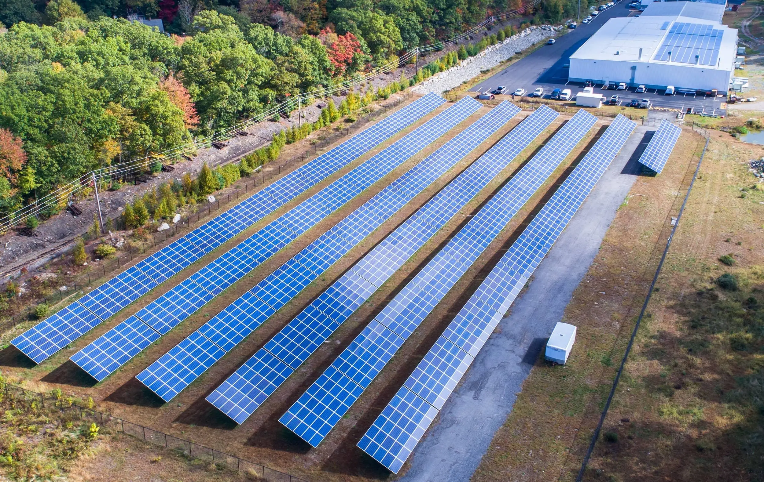 South Shore Millwork's Solar Farm