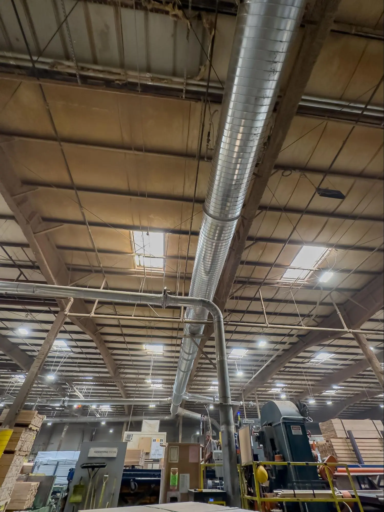 New duct system was installed for System #2