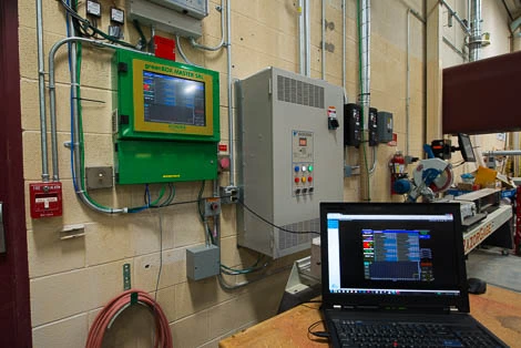 Ecogate designed the new dust collection system for the lab to have optimal energy efficiency.