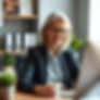 happy senior business woman at a computer.jpg