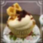 Maple bacon waffle cupcakes