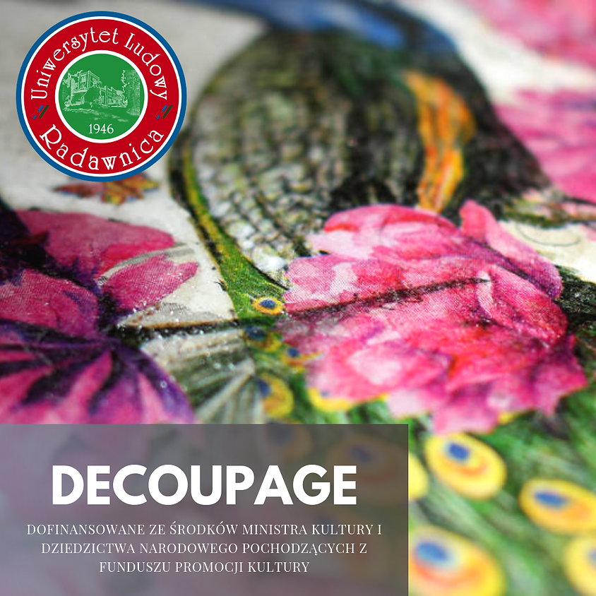 Decoupage warsztaty
