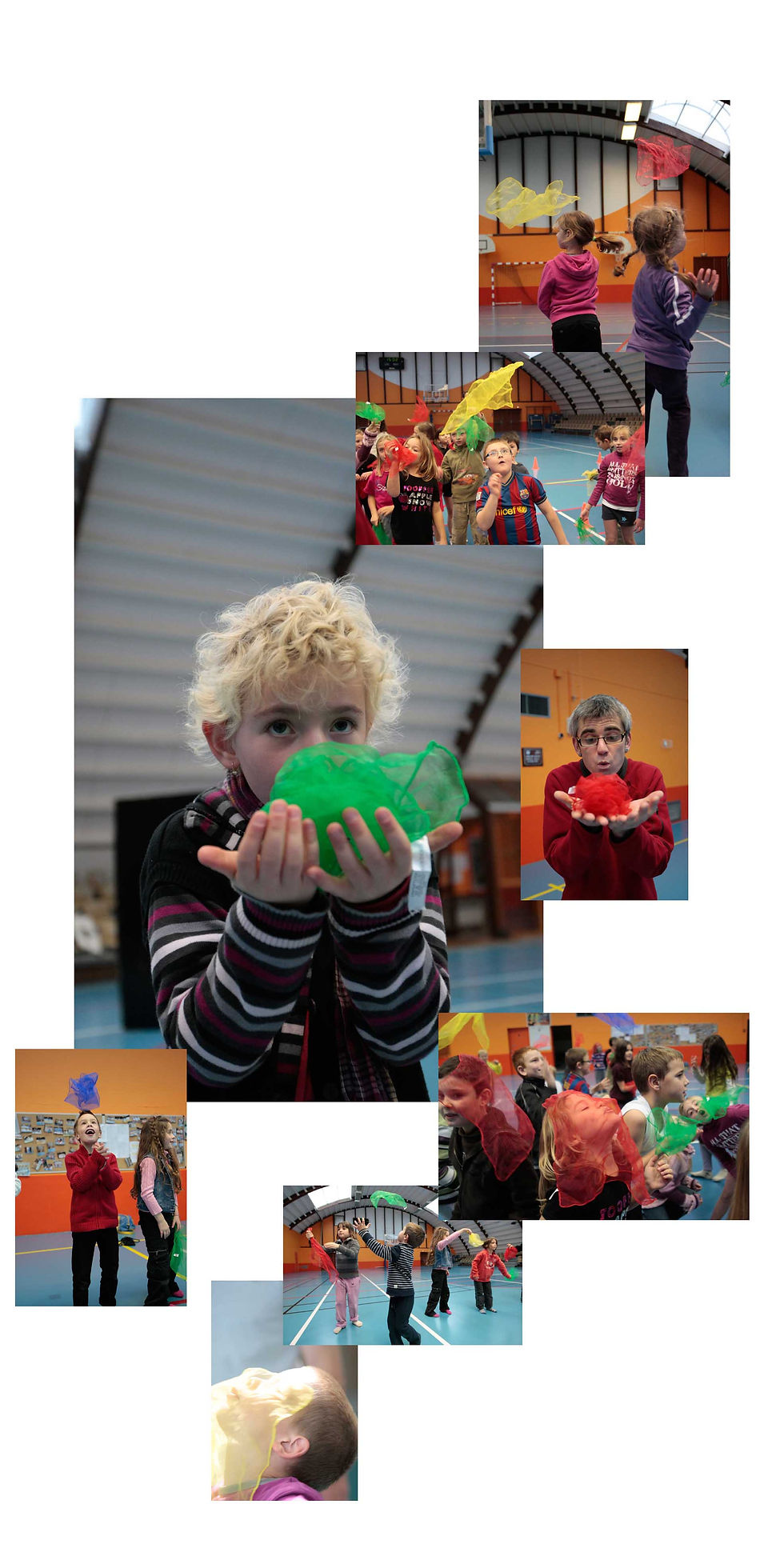 projet clown à Sandouville (76)