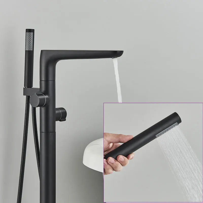 Miniatura: MISTURADOR PARA BANHEIRA DE IMERSÃO LACQUA MARINA PRETO