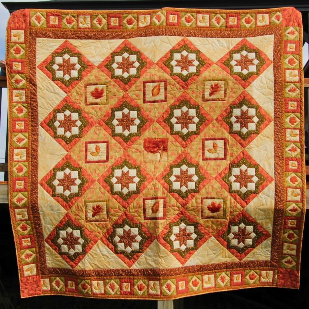 Autumn Leaves | King Size Quilt