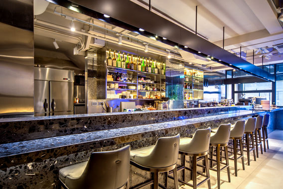 香港水磨石餐廳設計