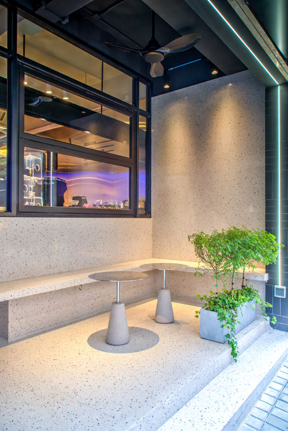 香港戶外水磨石