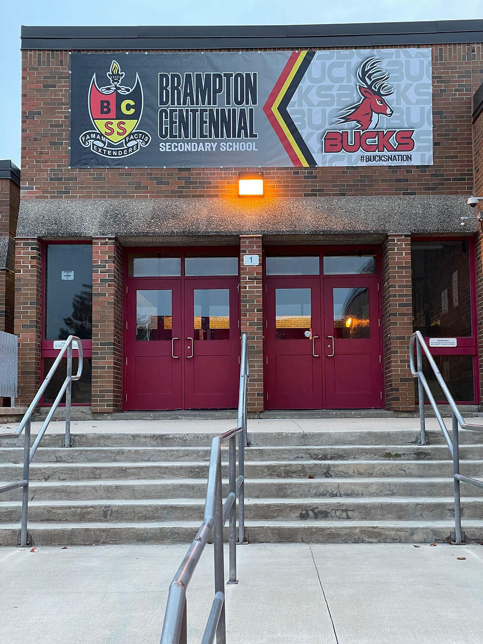 Brampton Centennial S.S. Banner 1
