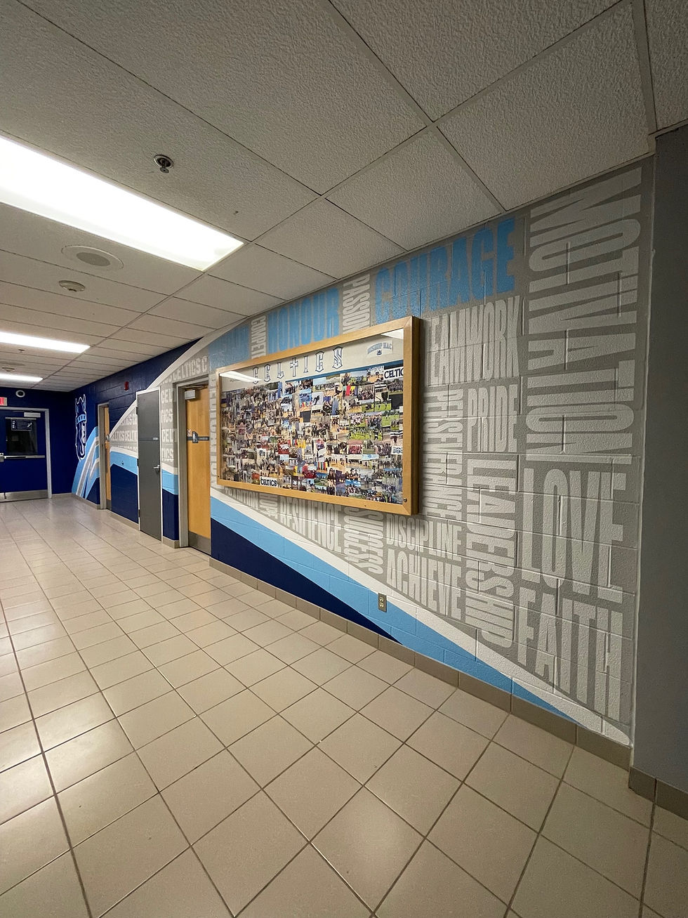 Bishop Macdonell CHS Gym Entrance6