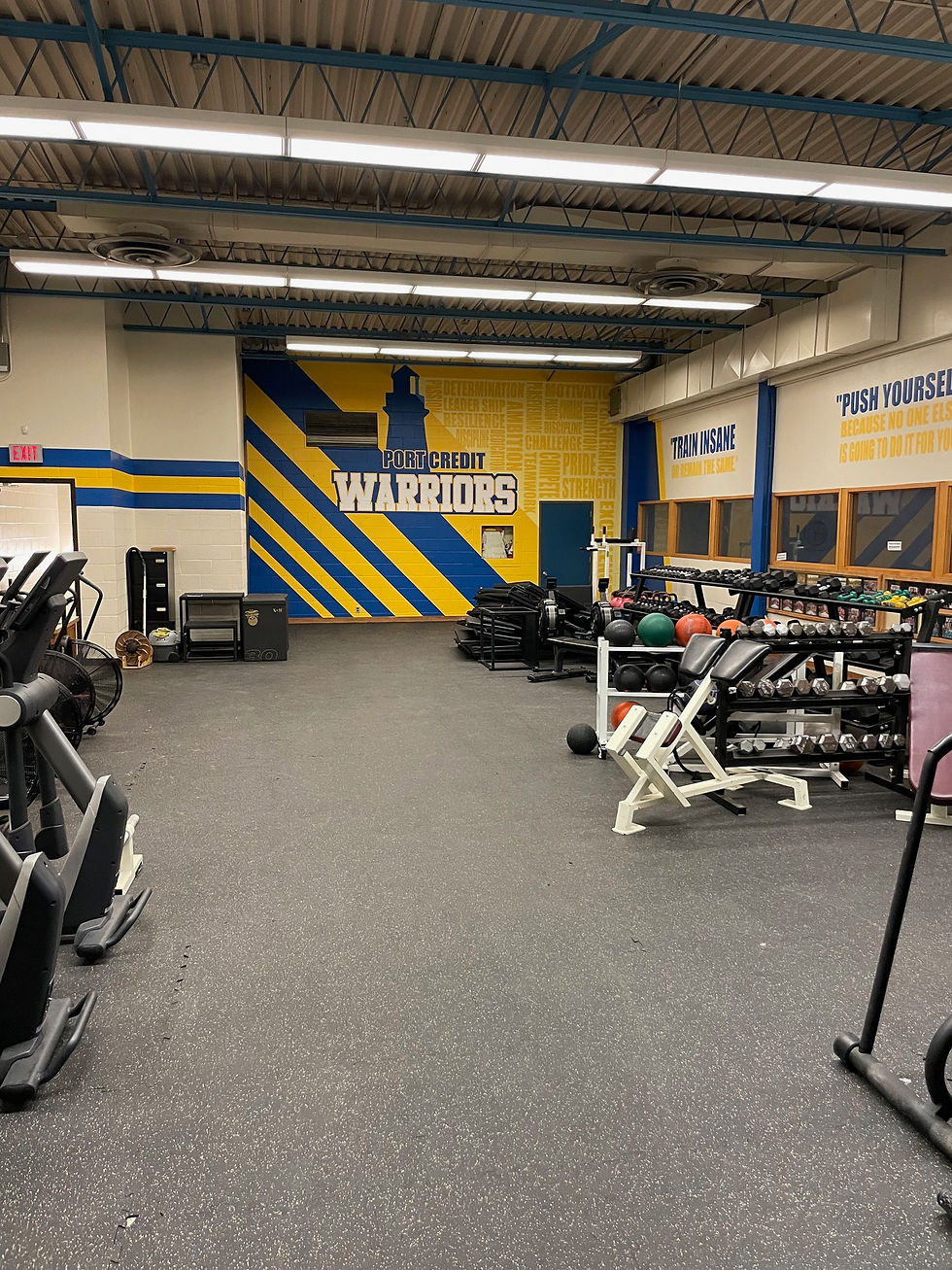 Port Credit PS Weight room6