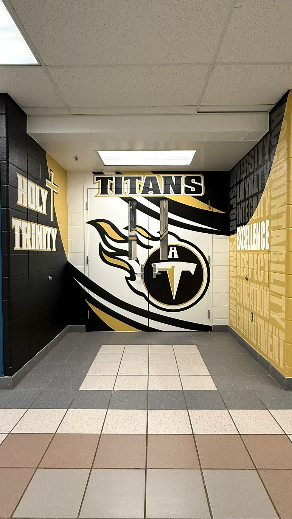 Holy Trinity CSS Gym Entrance 1