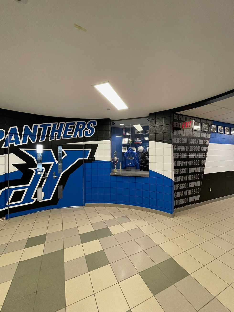 St. Marguerite dYouville Gym hallway4