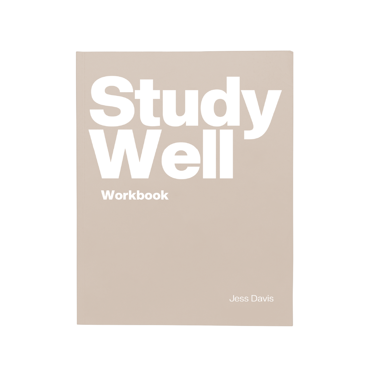 Study Well Workbook (Beige)