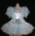 #B01 ADULT SISSY LACY MAIDS DRESS