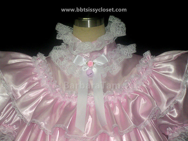 Thumbnail: D18  BBT Adult Sissy Flouncy Baby Prissy Dress