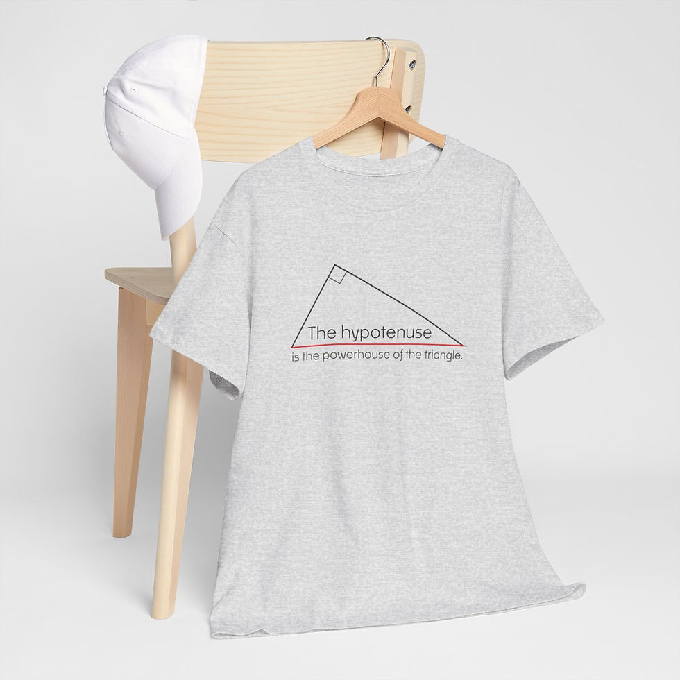 Thumbnail: The hypotenuse T-Shirt (Unisex)