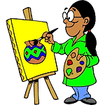 Female artist clip art.png