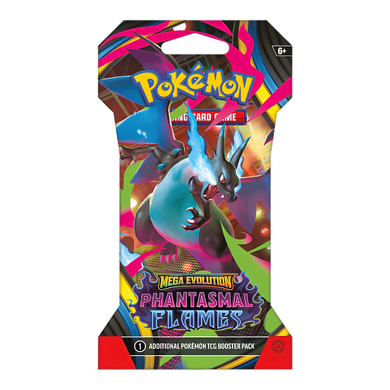 Phantasmal Flames Sleeved Booster Pack (Sealed) | English | Pokedork Phantasmal Flames Sleeved Booster Pack (Sealed) | English | Pokedork