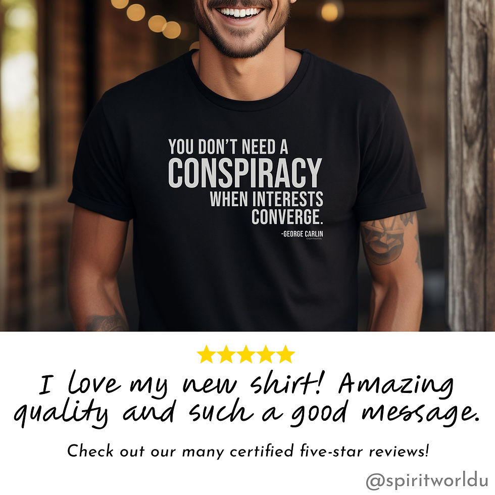 Thumbnail: George Carlin Conspiracy Quote Shirt