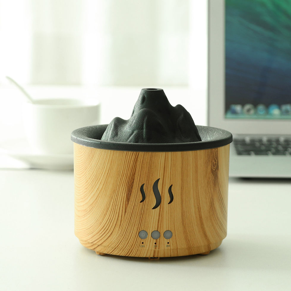 Thumbnail: Volcanic Aromatherapy Humidifier with LED Light